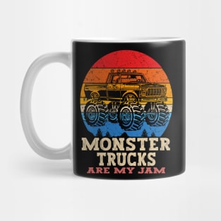 Monster Truck Are My Jam For Monster Truck Lovers Men & Kids Mug